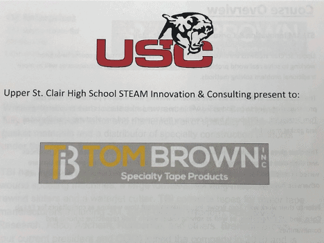 Upper Saint Clair STEAM Program partners with Tom Brown, Inc.