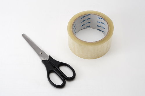 tape and scissor