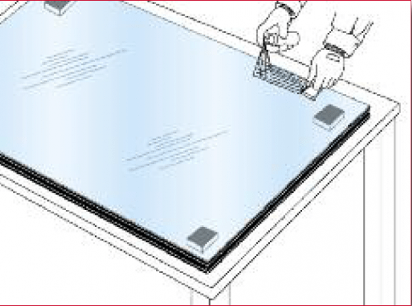 printing IG unit for Re-Glazing Curtain wall