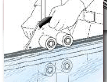 cassette specific procedure for Re-Glazing Curtain wall